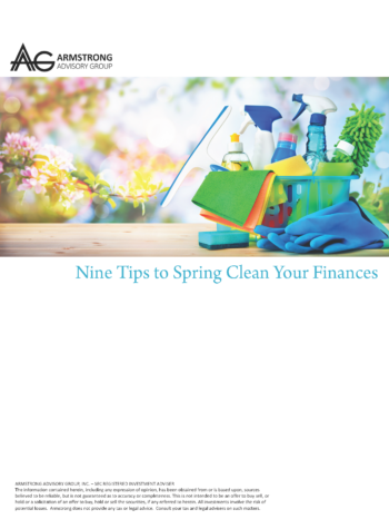 9 Tips to Spring Clean your Finances